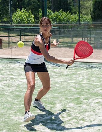 jugador Cancha Padel