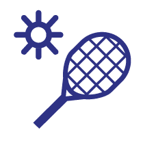 jogador Quadra Beach Tennis